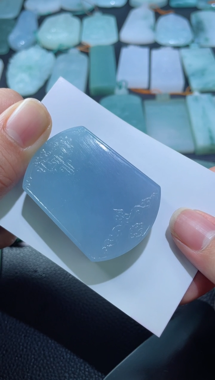 【闪购商品】定制翡翠未镶嵌改八骏图