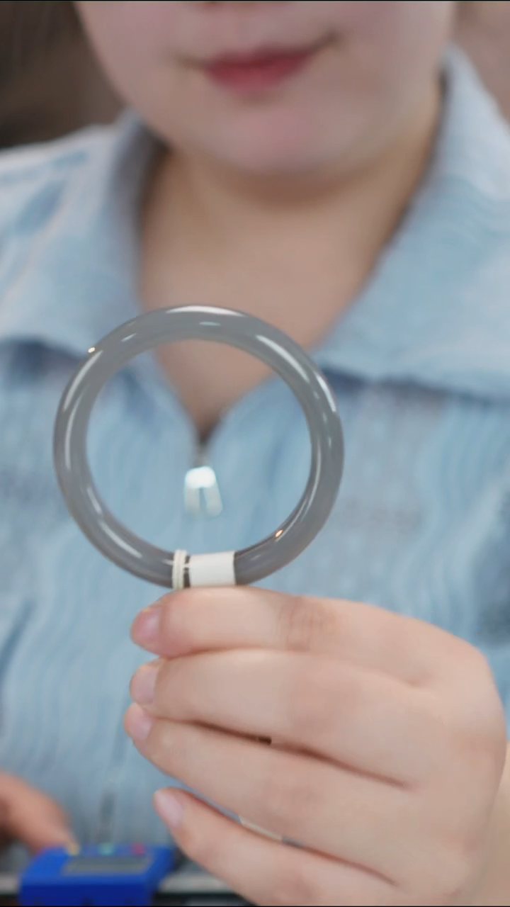 和田玉手镯未镶嵌55【柚子来啦】和田玉拍一发一52