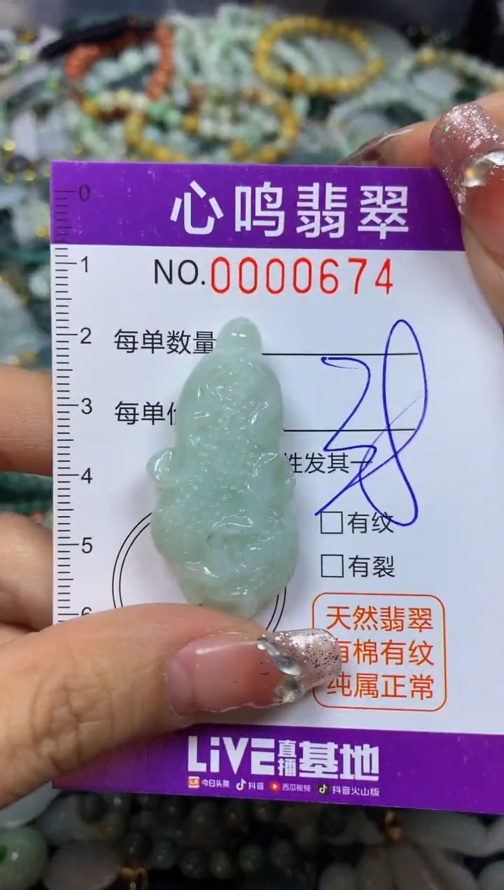 【闪购商品】翡翠颈饰未镶嵌闪购00674