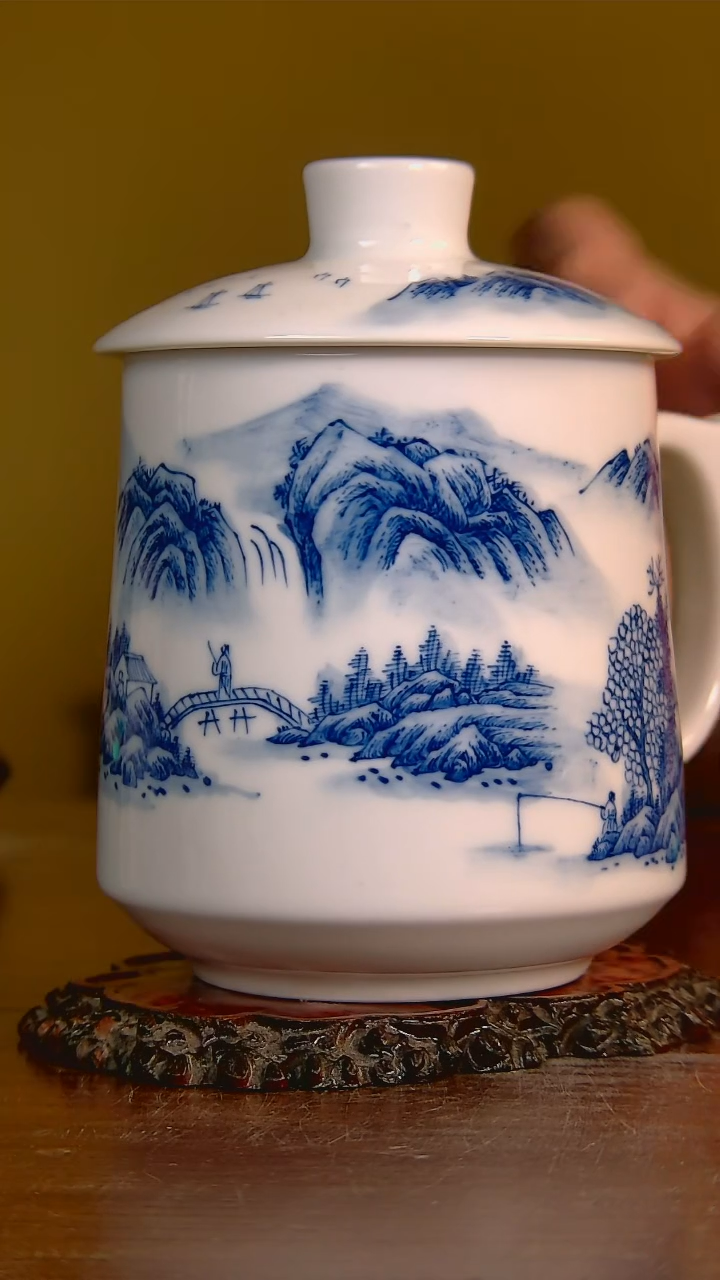 【闪购商品】杯手工手绘杯杯很美丽