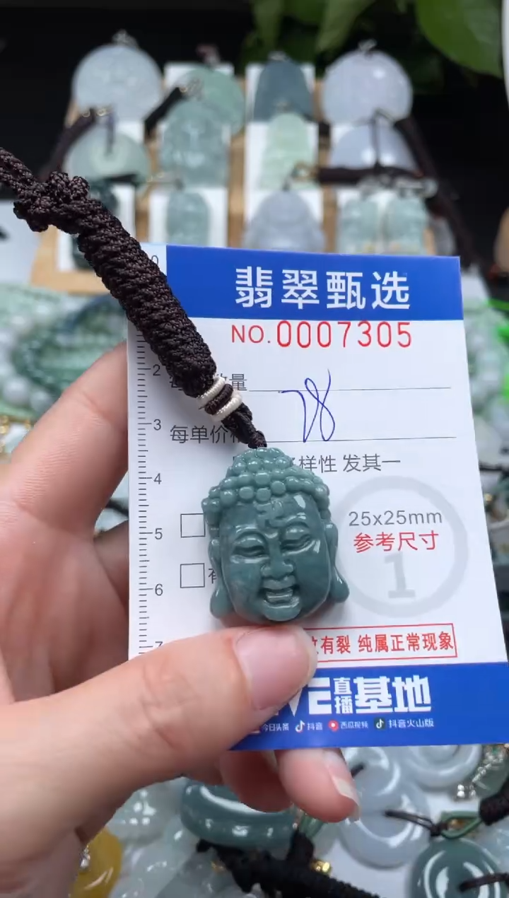 【闪购商品】翡翠未镶嵌颈饰00..7305