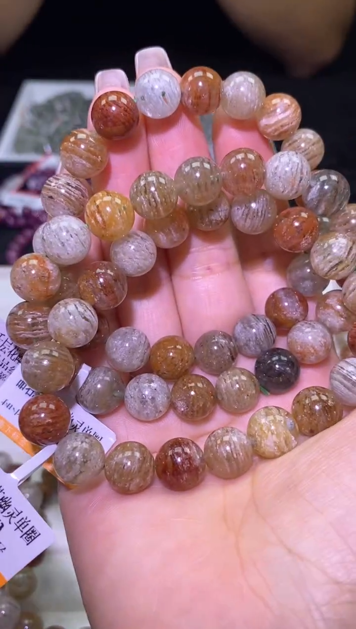 未镶嵌手链水晶千层花幽灵-A01-多样性发其一