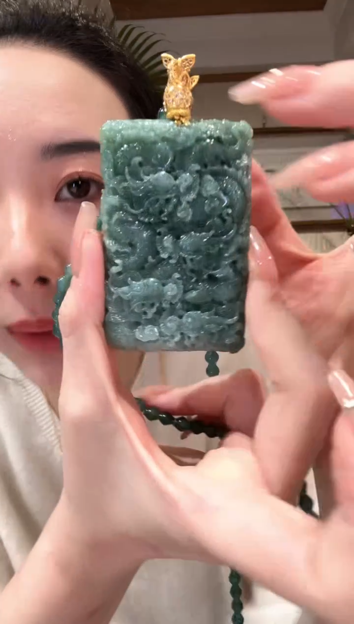 【闪购商品】翡翠颈饰未镶嵌国风