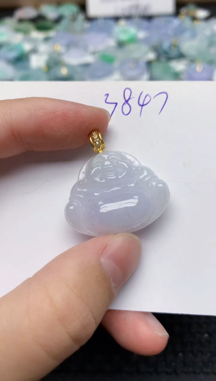 颈饰未镶嵌翡翠天然缅甸A货翡翠百元以上9元证书费自理