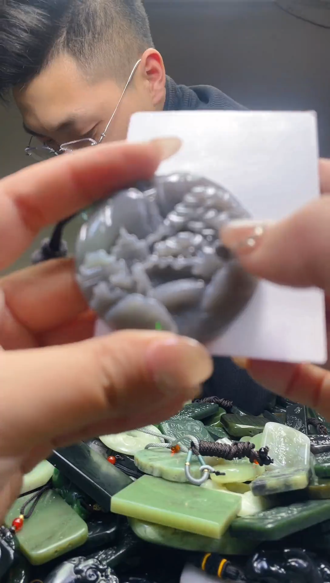 颈饰未镶嵌和田玉375