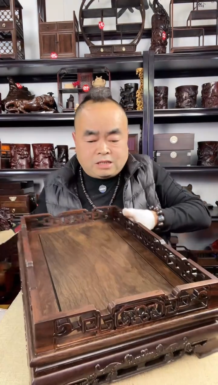 木老李红木工艺品新长方