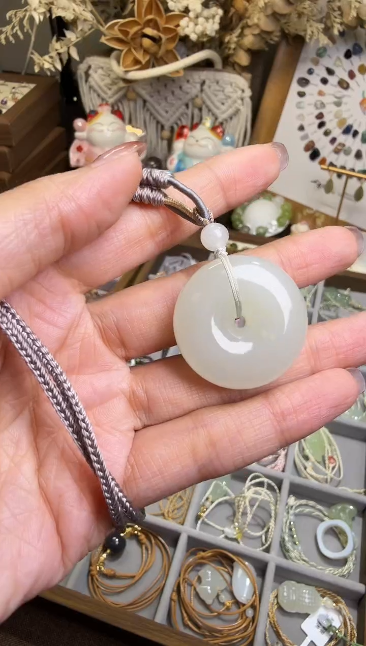 水晶摆件未镶嵌项链