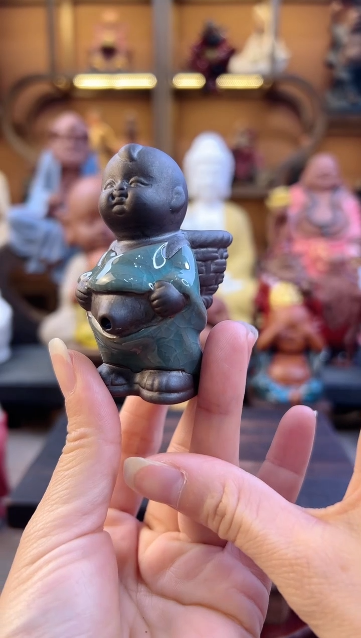 紫砂茶宠器闵紫砂茶宠摆件