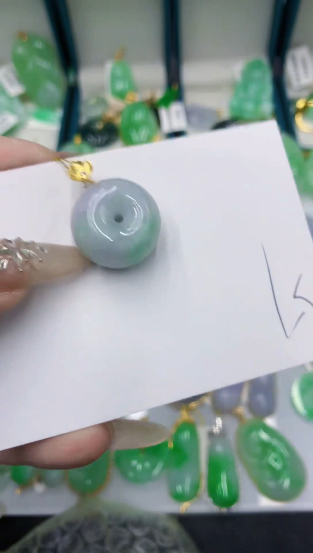 颈饰未镶嵌翡翠翡翠