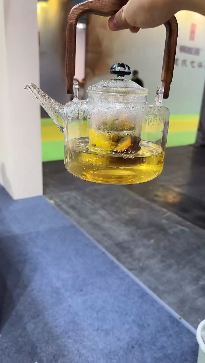 风云壶实木把手 蒸煮一体 晶焱金标
