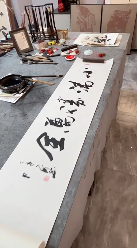 书法【小满胜万全】手写书法作品