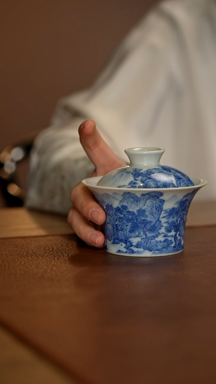 【闪购商品】瓷片景德镇斌芬陶瓷/秋山草堂154