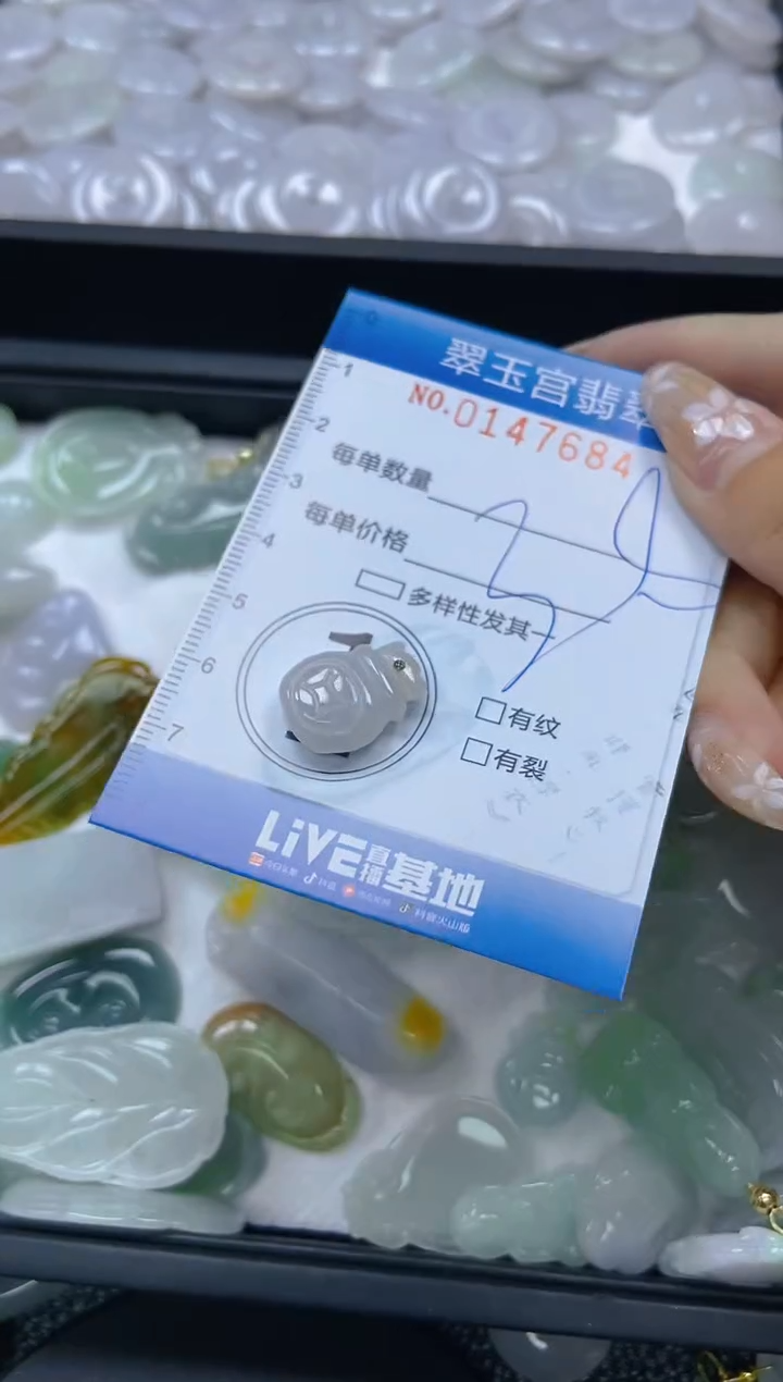 翡翠未镶嵌颈饰闪购0147684