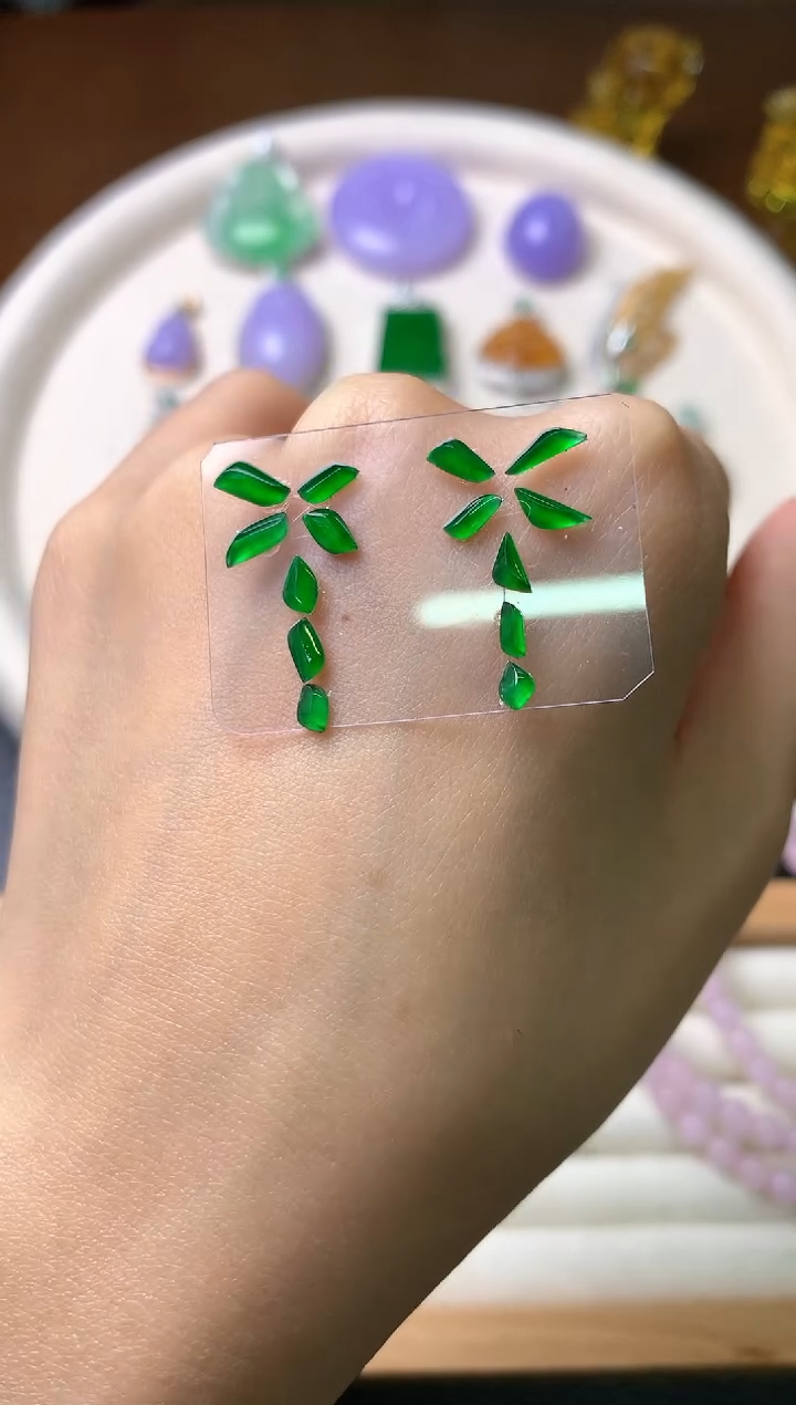 【闪购商品】定制翡翠未镶嵌裸石（镶嵌定制）