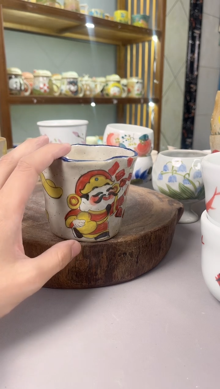 【闪购商品】瓷片景德镇手绘高温釉下彩瓷器