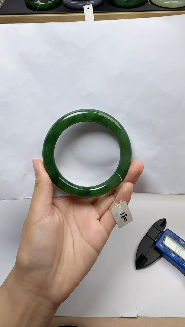 【闪购商品】和田玉手镯未镶嵌58.6圈口YY