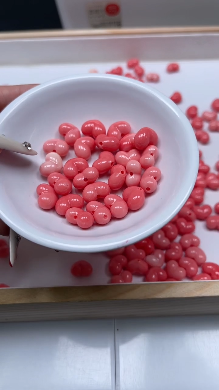 未镶嵌散珠拼合珍珠（马贝珠）E36 女皇贝 爱心12*9*7mm6个8.8元