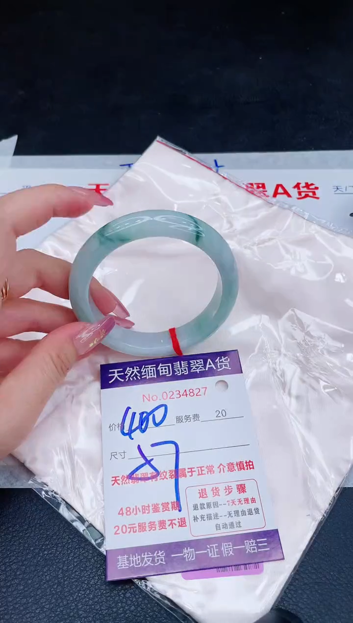 未镶嵌手镯翡翠400.00