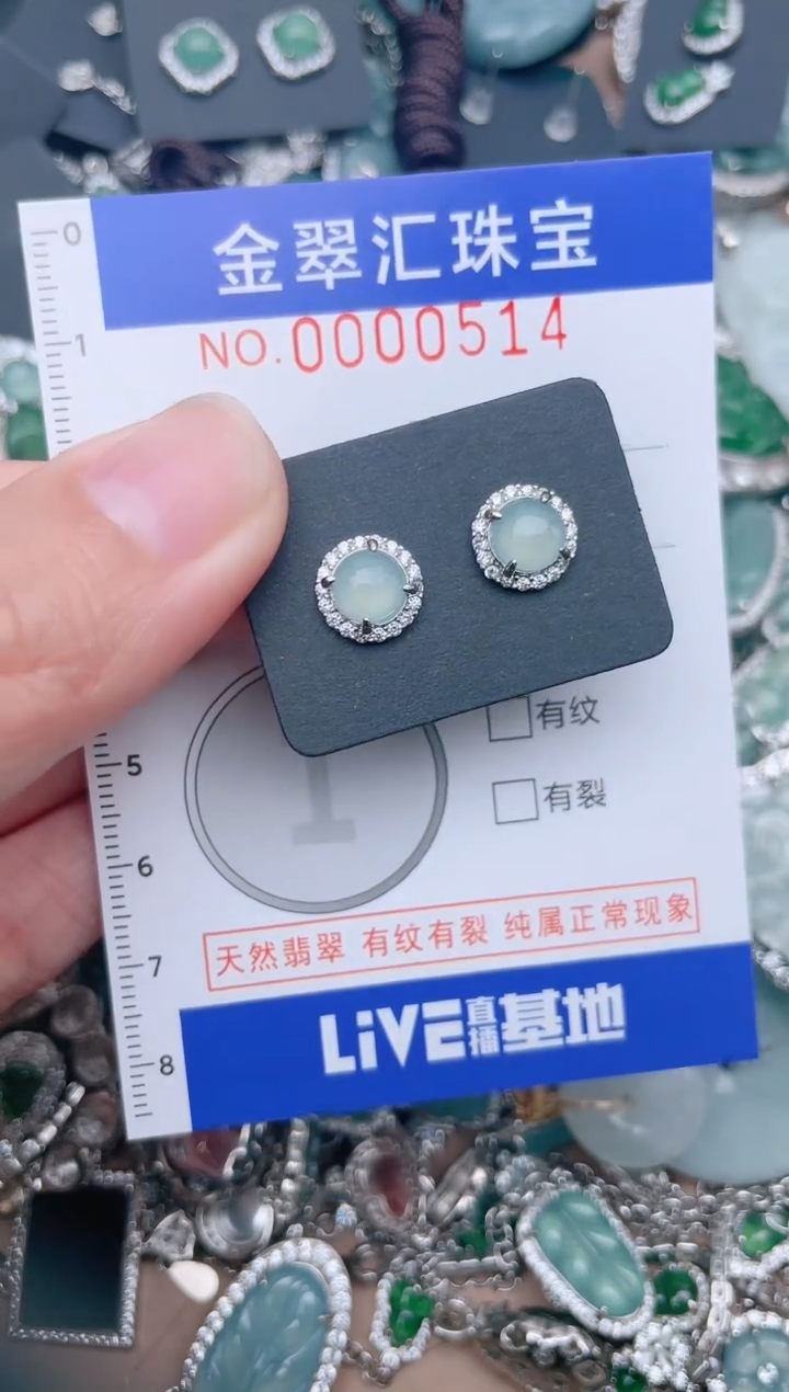 【闪购商品】翡翠颈饰未镶嵌514..1..