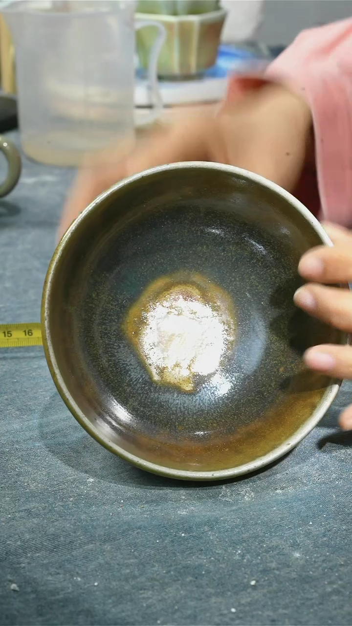 【闪购商品】碗浪鬼家釉绘柴烧碗