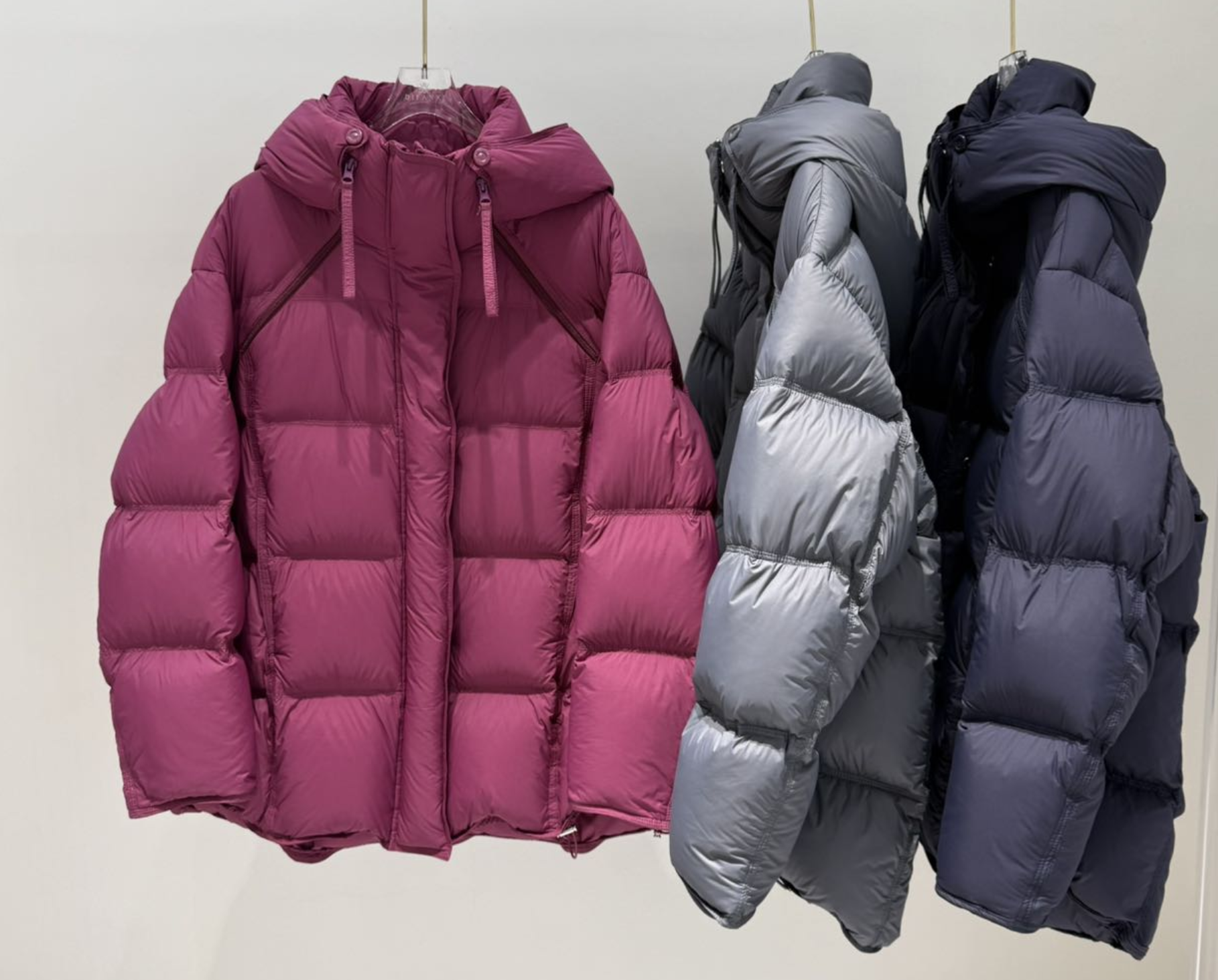 DaFang原创设计师款 【自在从绒】2025新款 短款加厚羽绒服 26103