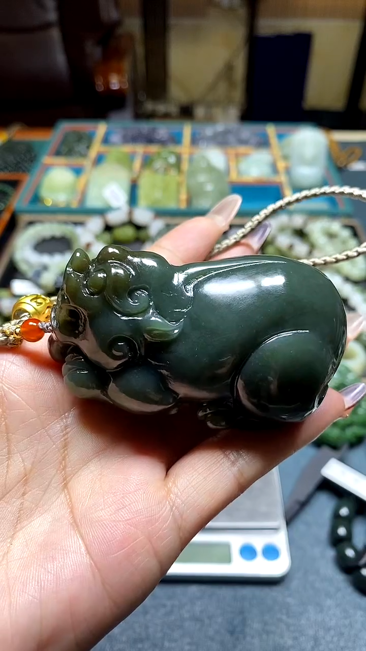 颈饰未镶嵌和田玉多样性拍一发一