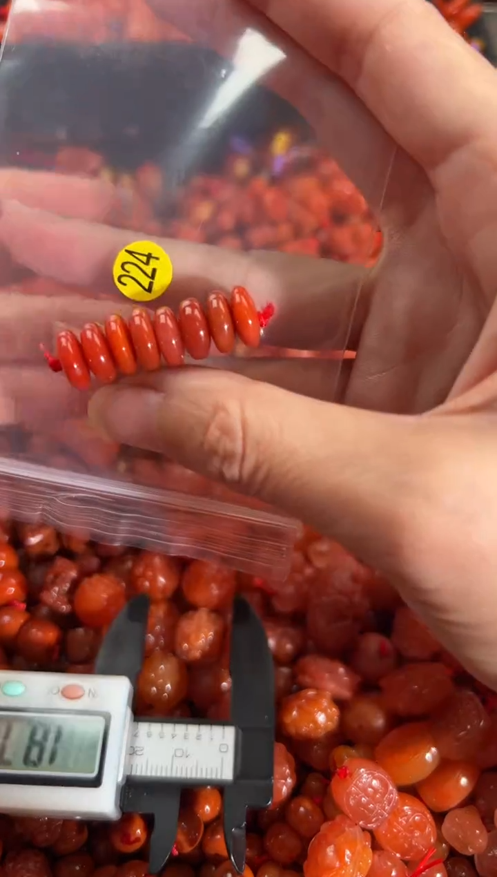 【闪购商品】南红玛瑙颈饰未镶嵌1