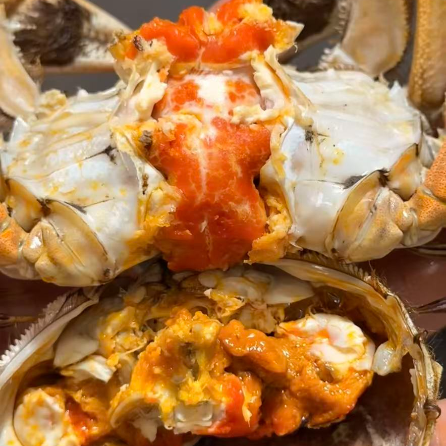 【直播间现称】活蟹江苏残大闸蟹3两左右公蟹7/9/11只