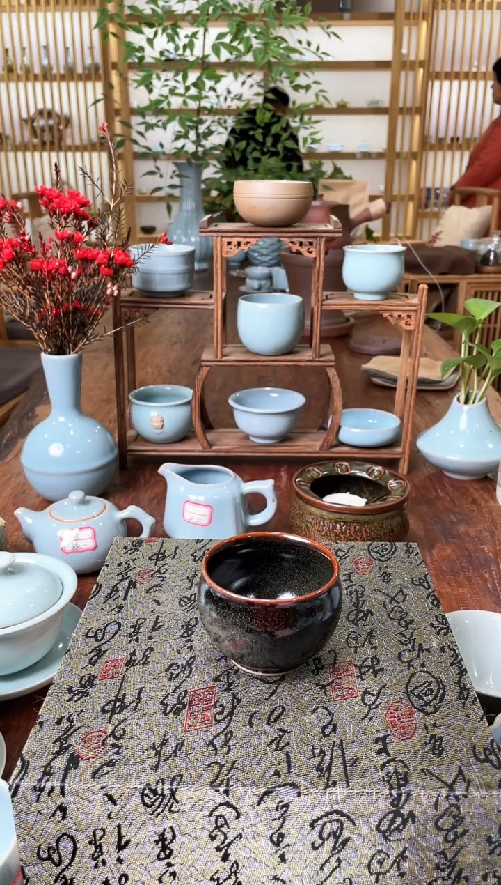 【闪购商品】其他微微瑕恒河沙数釉桑麻款小缸杯100毫升