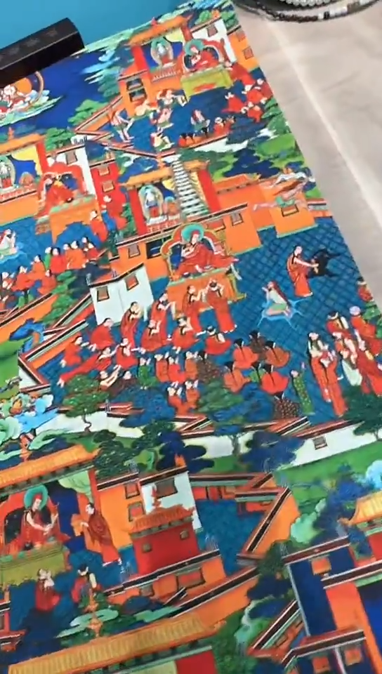 卷轴画【闪购商品】唐卡TK16051