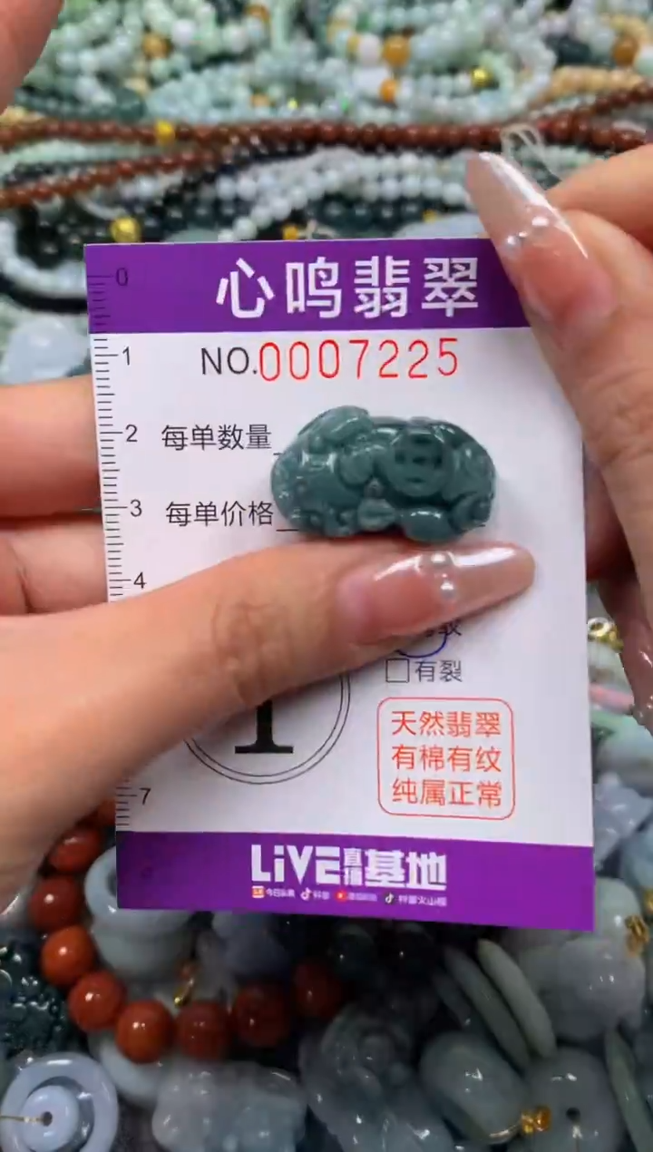 颈饰未镶嵌翡翠闪购007225