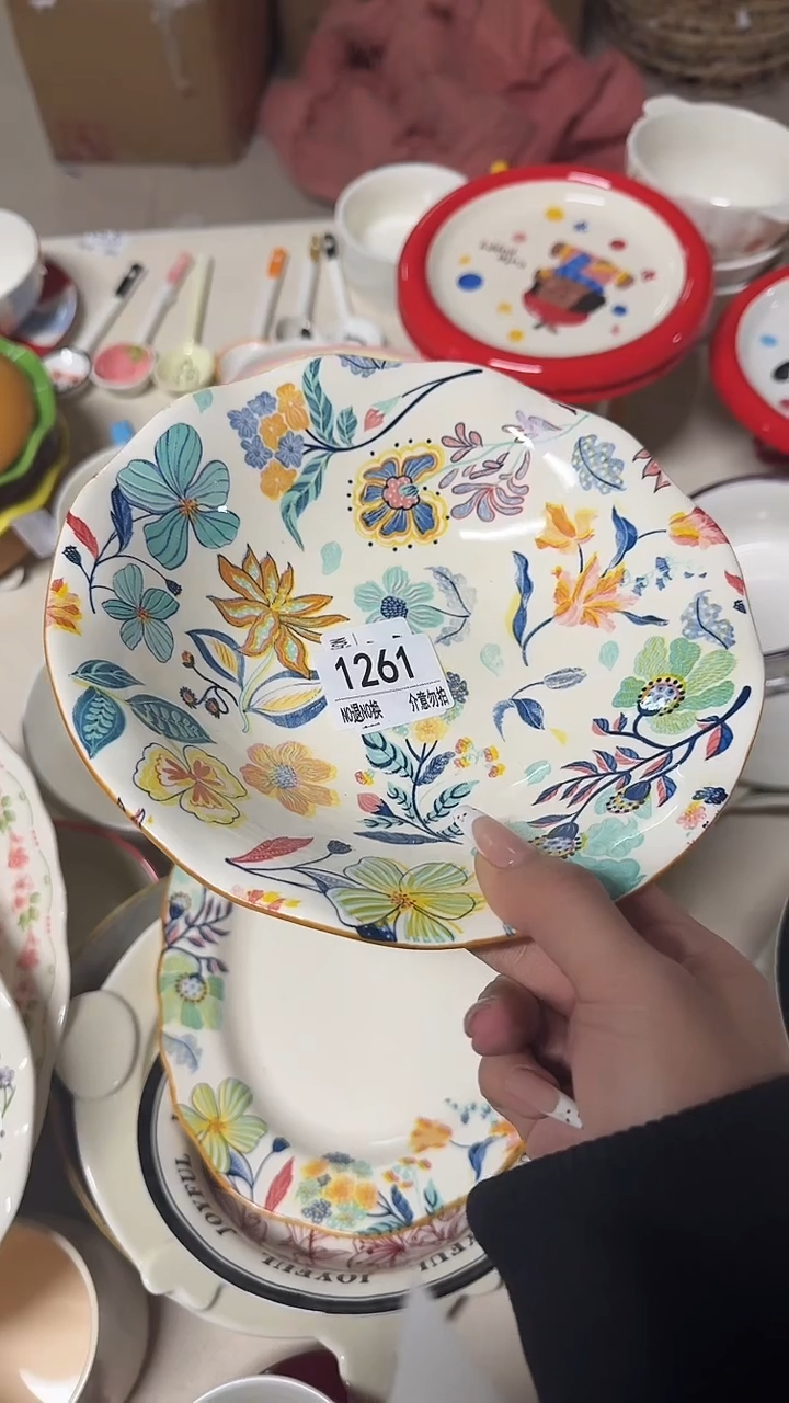 陶瓷手柄款微瑕四单包邮1261