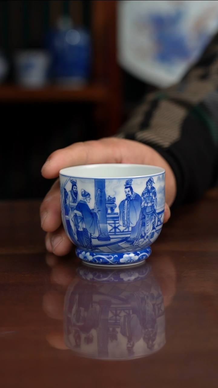 原九段画师沈燕鸿老师甘露寺