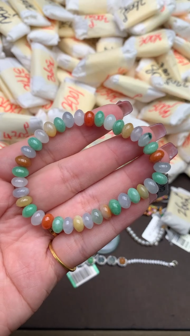 未镶嵌手串翡翠—