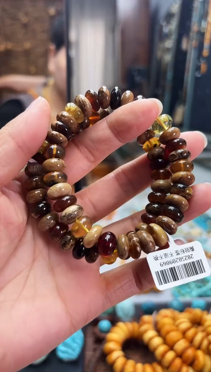 【闪购商品】琥珀手链未镶嵌手串多样发其一