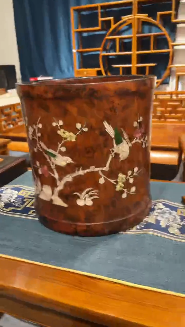 花梨木类花梨木笔筒改价链接