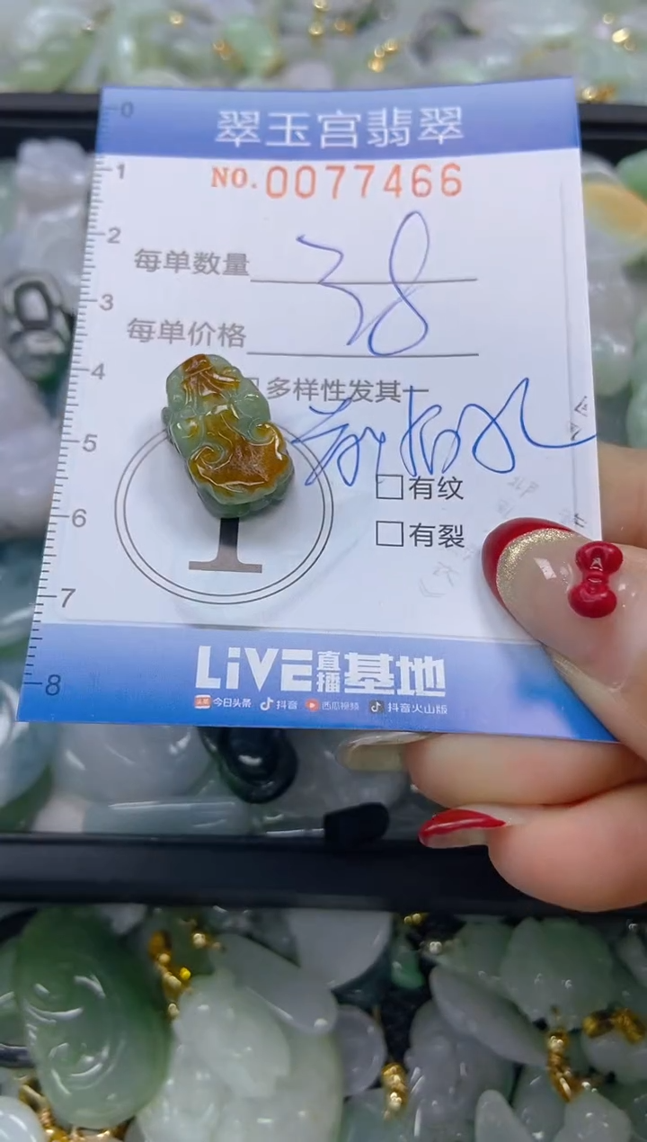 【闪购商品】翡翠颈饰未镶嵌闪购0077466