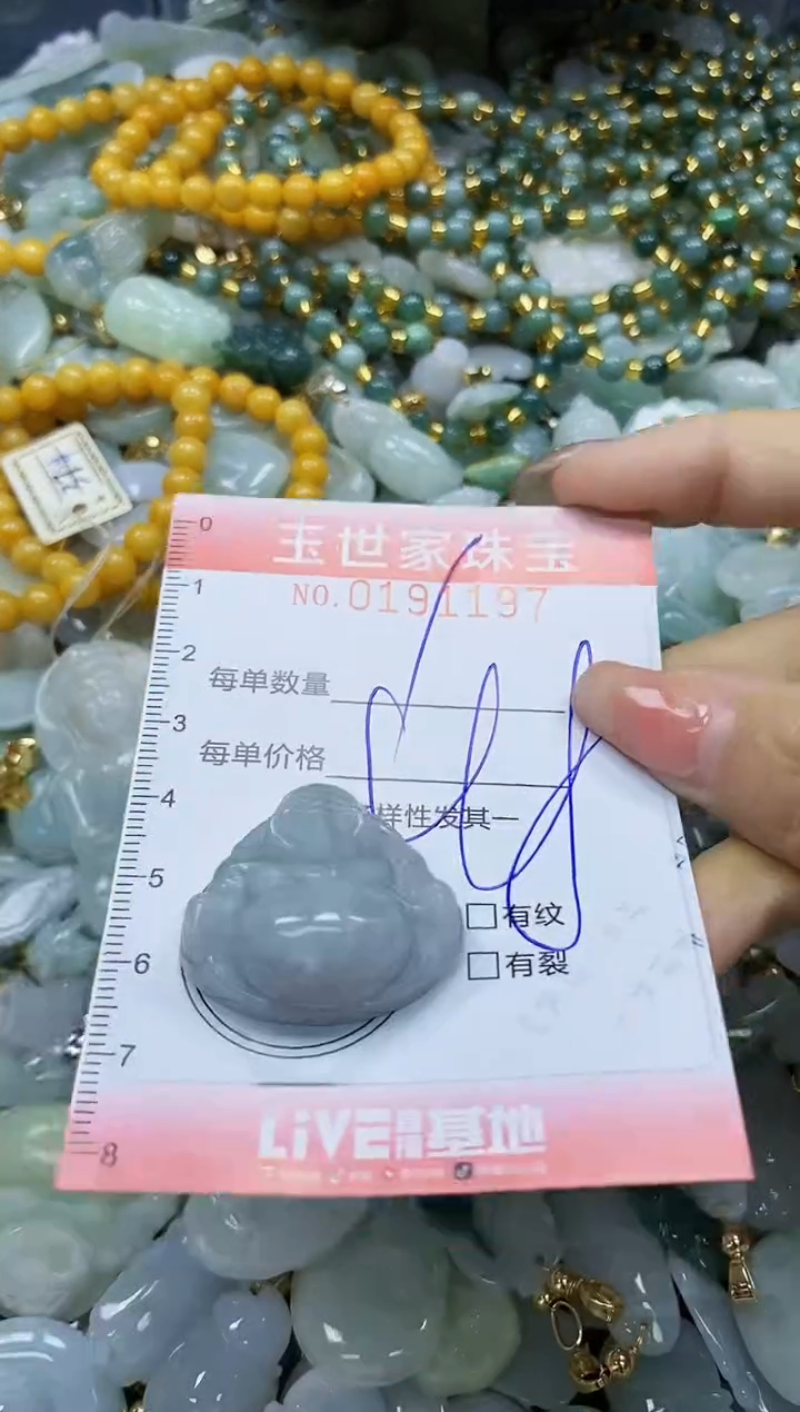 【闪购商品】翡翠颈饰未镶嵌闪购0191197