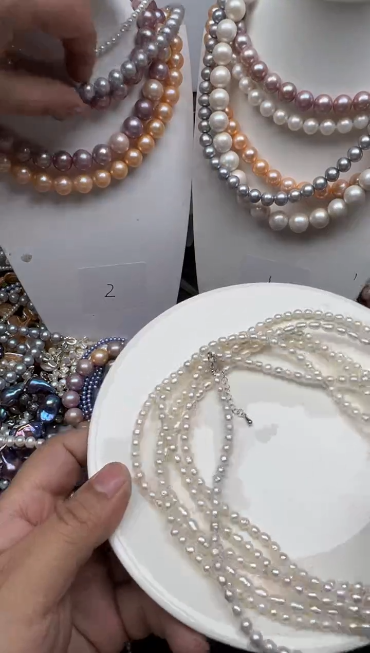 【闪购商品】淡水珍珠颈饰未镶嵌1