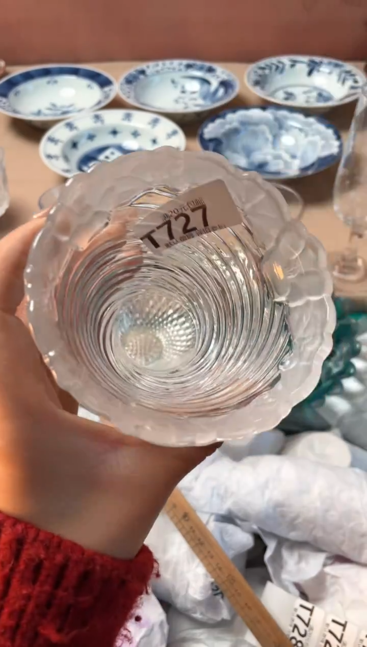 瓷片紫**生瓷器瓷器T727