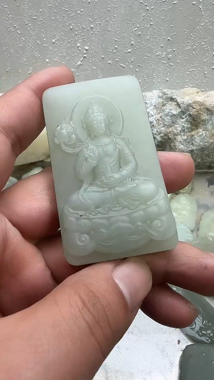 颈饰未镶嵌和田玉6