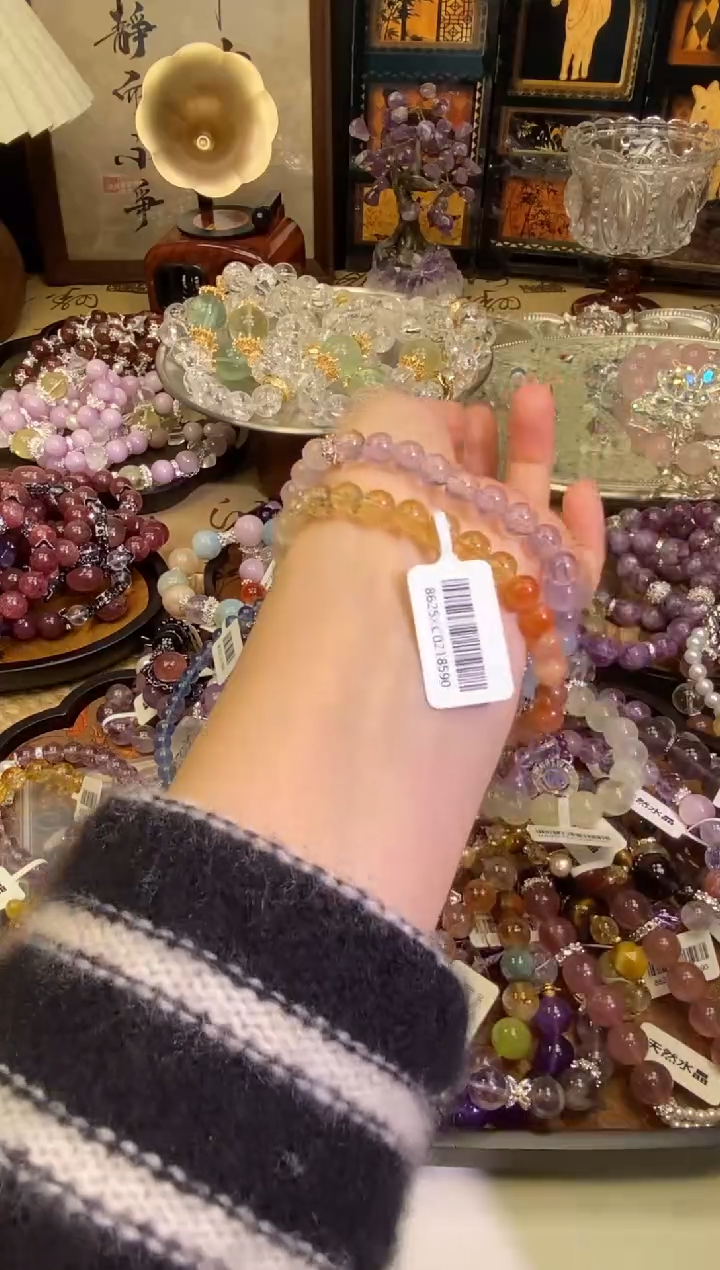 【闪购商品】水晶手链未镶嵌102多宝