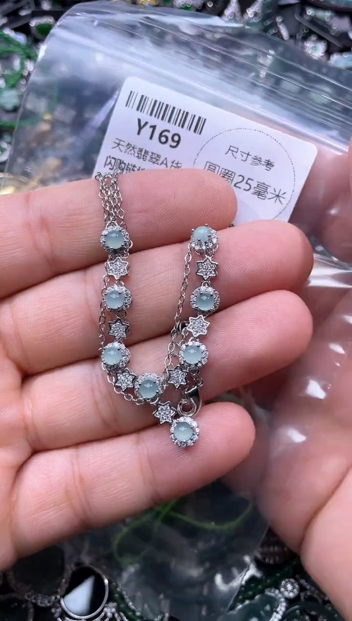 【闪购商品】翡翠颈饰未镶嵌Y169项链