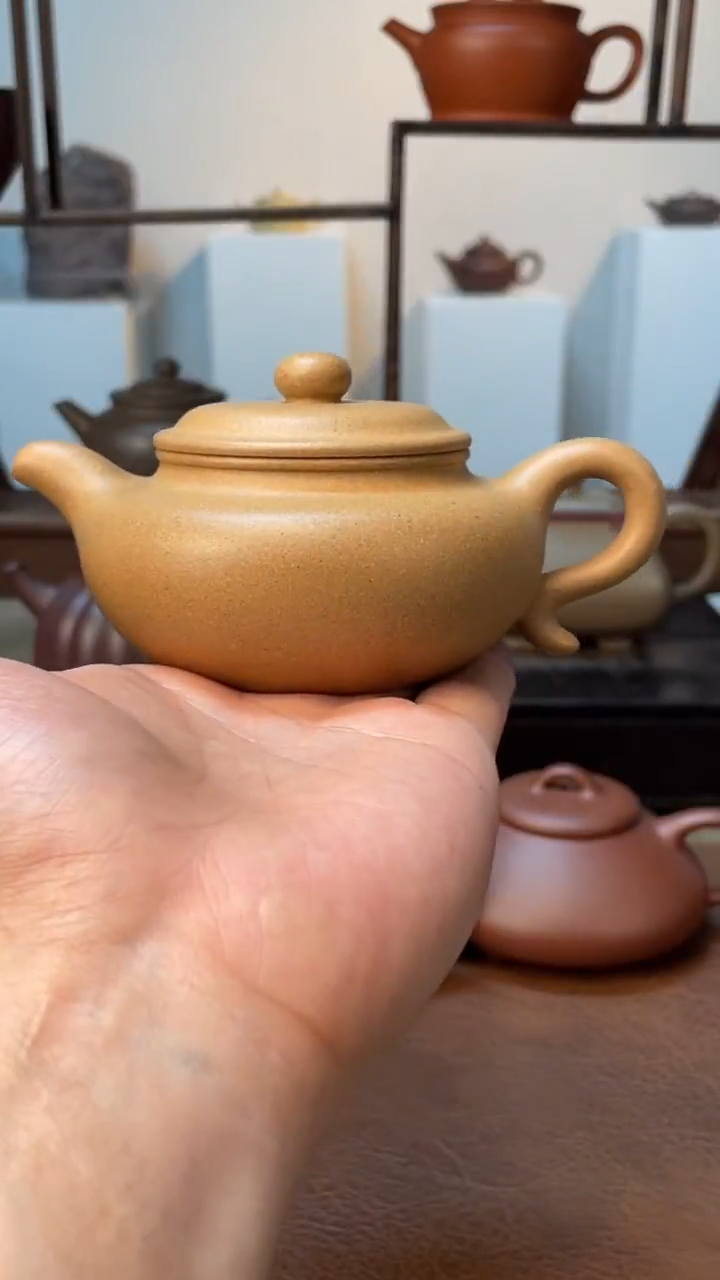 茶壶紫砂@@AJ6695 魏茂金小仿古