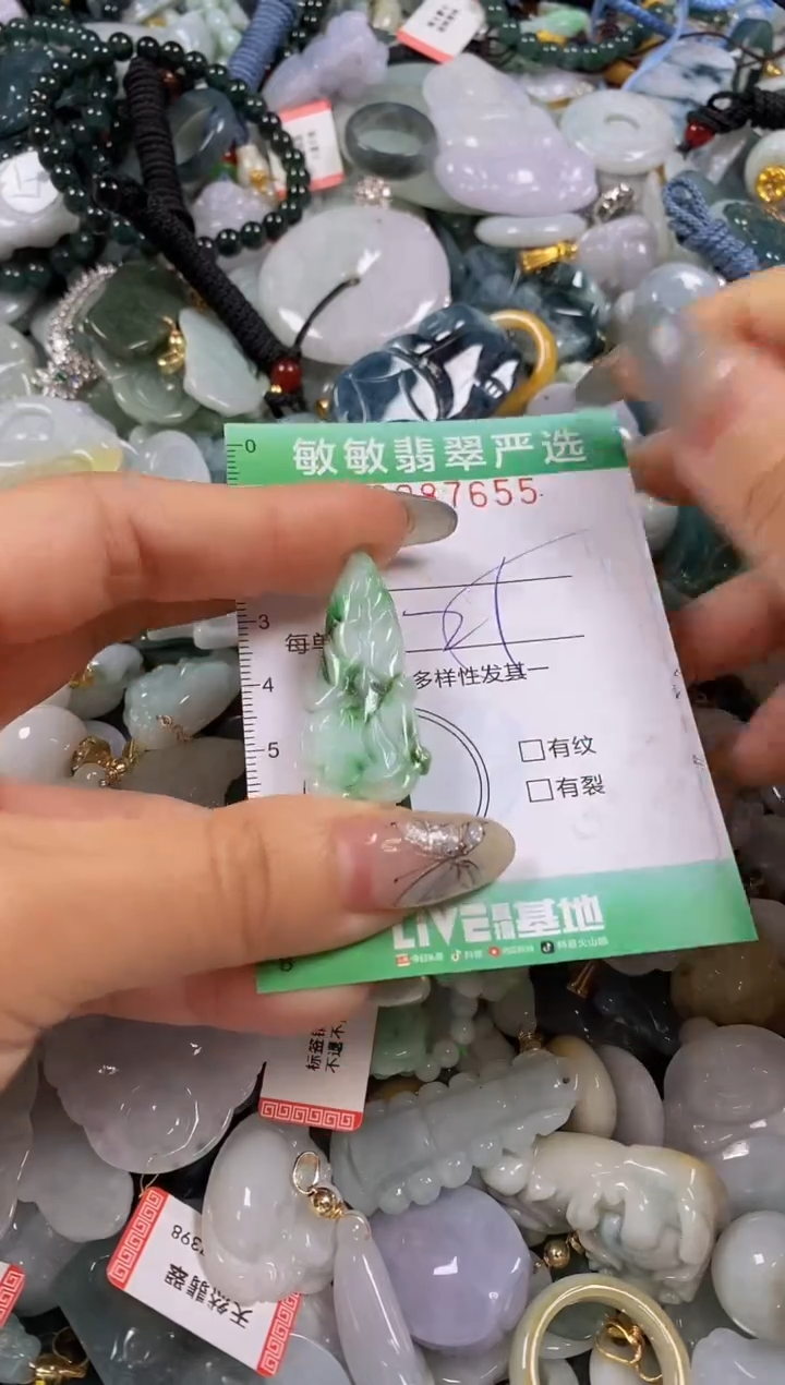 【闪购商品】翡翠颈饰未镶嵌闪购0087655