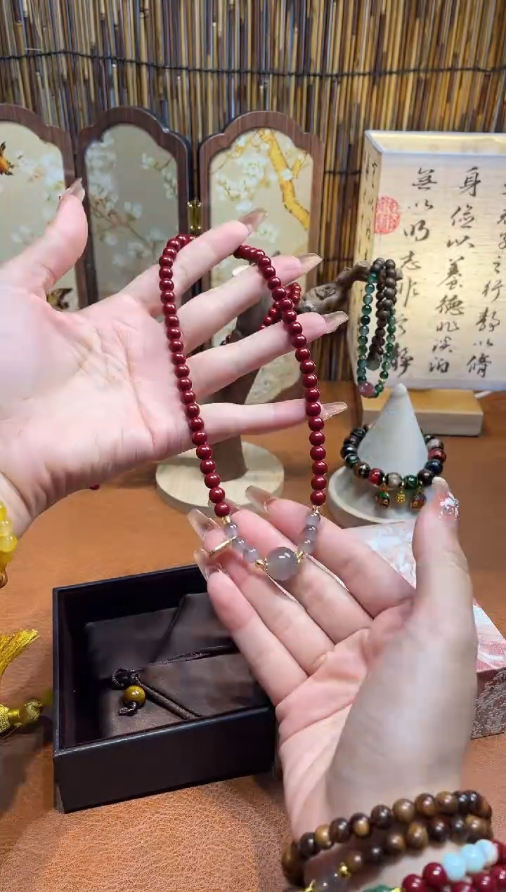 非洲檀香手串/手链沐兮手串撤柜闪购链接（多样性发其一）￥