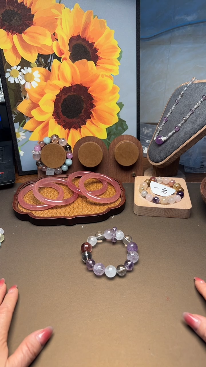 未镶嵌手串水晶1