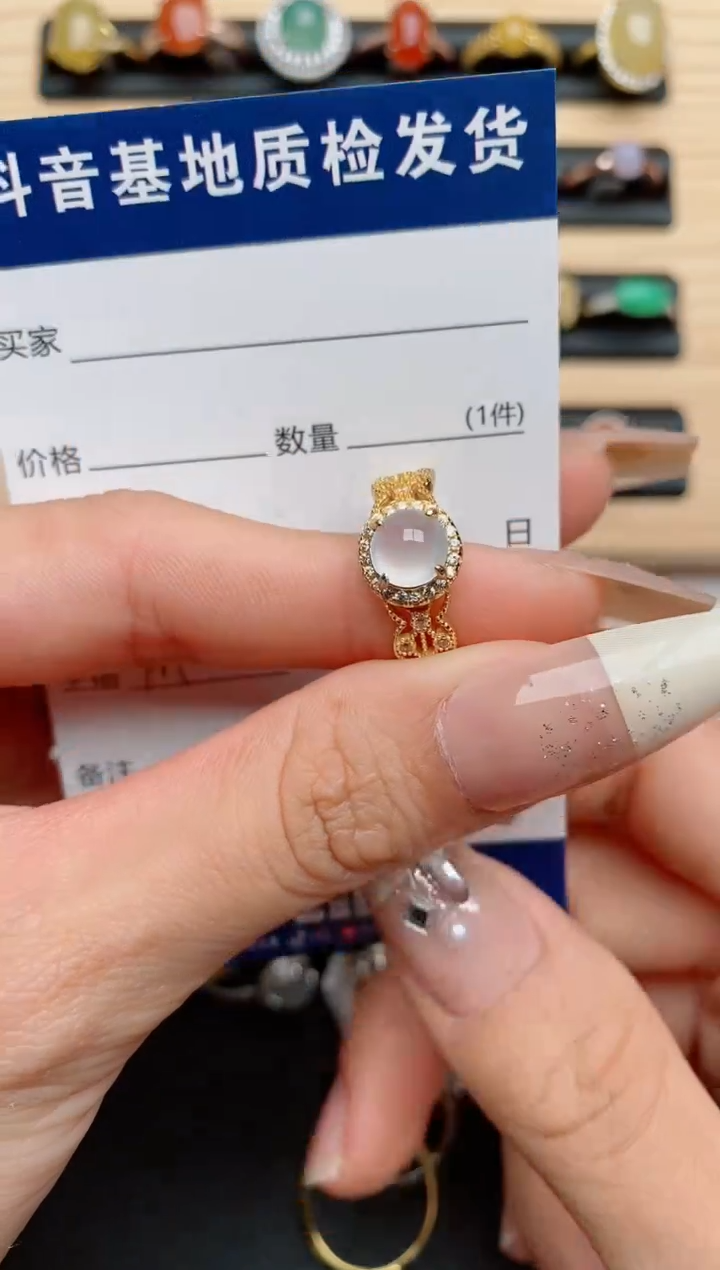 【闪购商品】翡翠戒指银S925镶嵌......