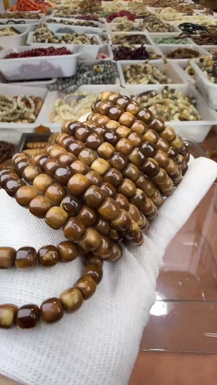 手串库克库克8*9mm异色楼兰老型单圈