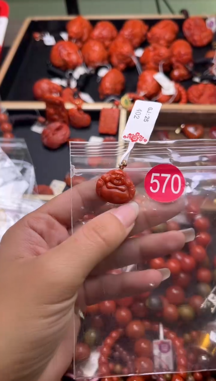 【闪购商品】南红玛瑙珠宝奇石银S925镶嵌570